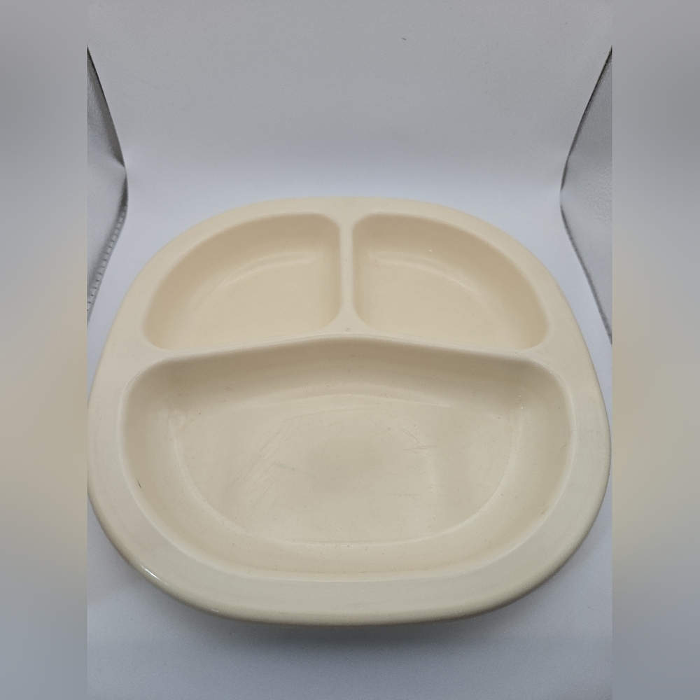 Vintage Rubbermaid Microwave Heatables Divided Plate Tray